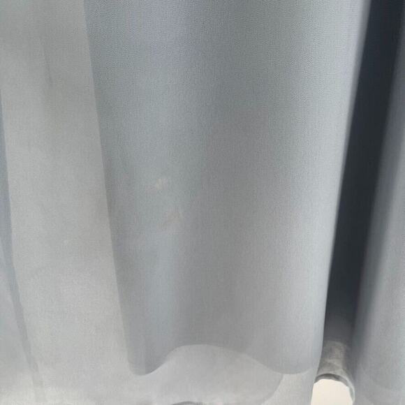 Show Me Your Mumu Size 3X Blue Michelle Flutter Sleeve Chiffon Maxi Sheath Dress - Picture 7 of 8